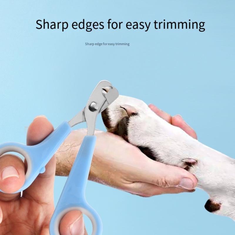 Mini Stainless Steel Pet Nail Grinder Clipper for Dogs Cats Paws Grooming