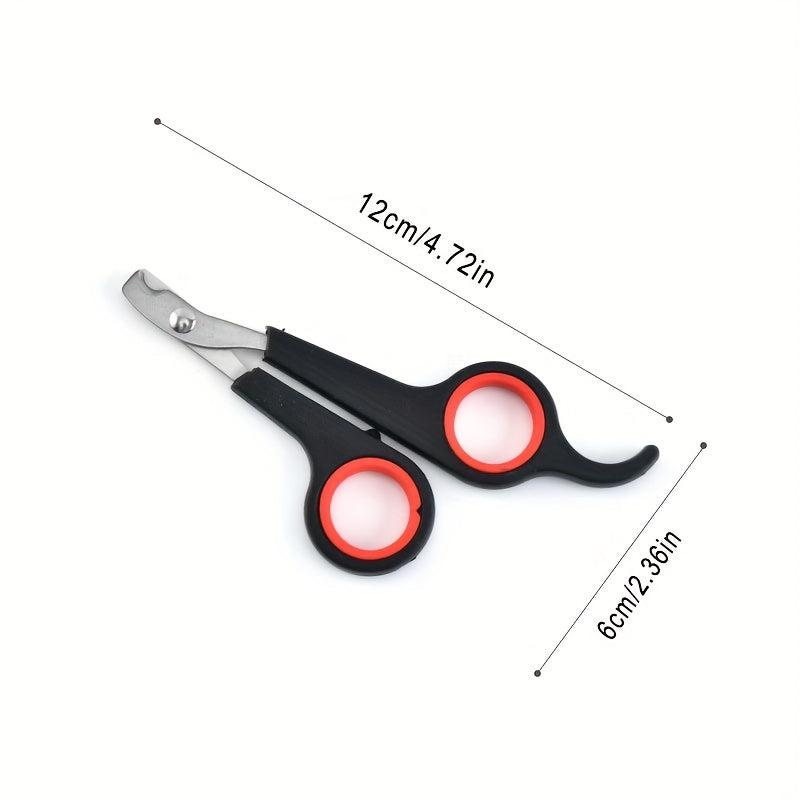 Mini Stainless Steel Pet Nail Grinder Clipper for Dogs Cats Paws Grooming