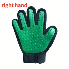 Pet Grooming Gloves Hair Washing Removing & Massaging For Cats & Dogs