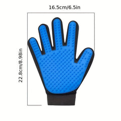 Pet Grooming Gloves Hair Washing Removing & Massaging For Cats & Dogs