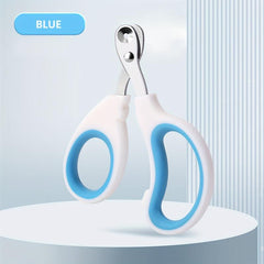Pet Nail Clippers Round Hole Anti bleeding Nail Scissors For Cat Stainless Steel