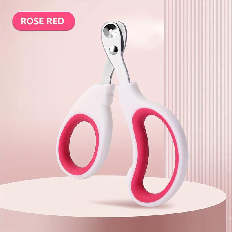 Pet Nail Clippers Round Hole Anti bleeding Nail Scissors For Cat Stainless Steel