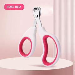 Pet Nail Clippers Round Hole Anti bleeding Nail Scissors For Cat Stainless Steel