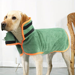 Microfiber Pet Hooded Bath Towel Absorbent Quick Drying