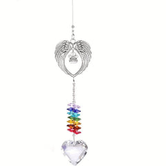 Crystals Prisms Hanging Dog Memorial Garden Decor Pet Loss Sympathy