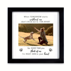 Dog Memorial Picture Frame Pet Loss Gift Sympathy Pet Tribute Keepsake