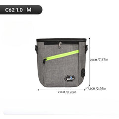 Dog Treat Pouch Training Bag with Poop Bag Dispenser