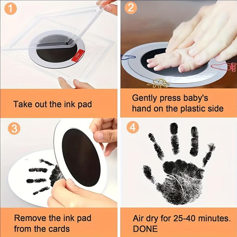 Nose Print Stamp Pad Pet Paw Print Kit Imprint Cards Pet Memorial Dogs Cats
