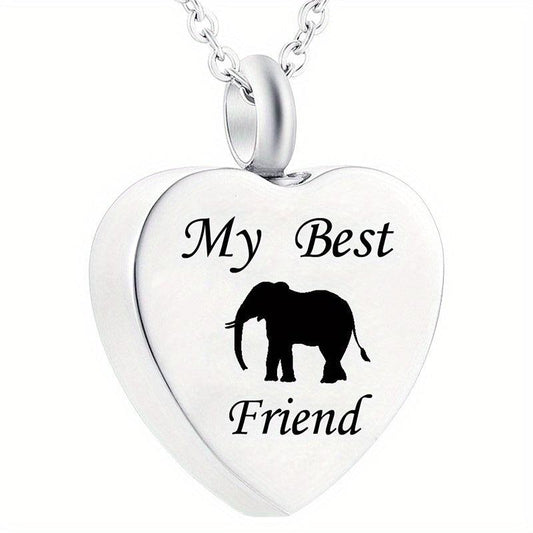 Pet Memorial Necklace Heart Pendant for Beloved Dogs and Cats