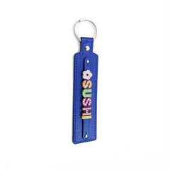 Personalized Pet Memorial Keychain with Rhinestone String - Up to 8 Letters