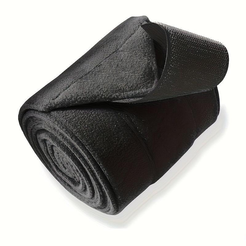 4pcs Horse Protective Gears Leg Protect Bandage Fleece Hoof
