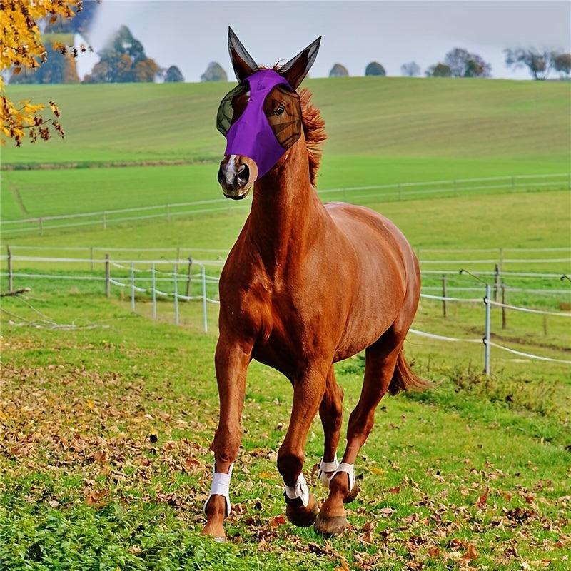 Breathable Horse Protective Mask Comfortable Cover
