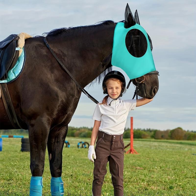 Breathable Horse Protective Mask Comfortable Cover
