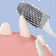 Soft Bristle Pet Toothbrush for Oral Dental Care