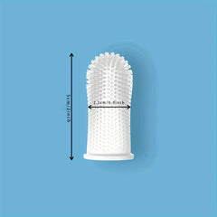 2pcs Dog Finger Toothbrush with Storage Box - Dog Teeth Cleaning Brush
