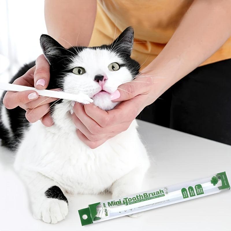 2pcs Solid Dog Toothbrush for Dental Care