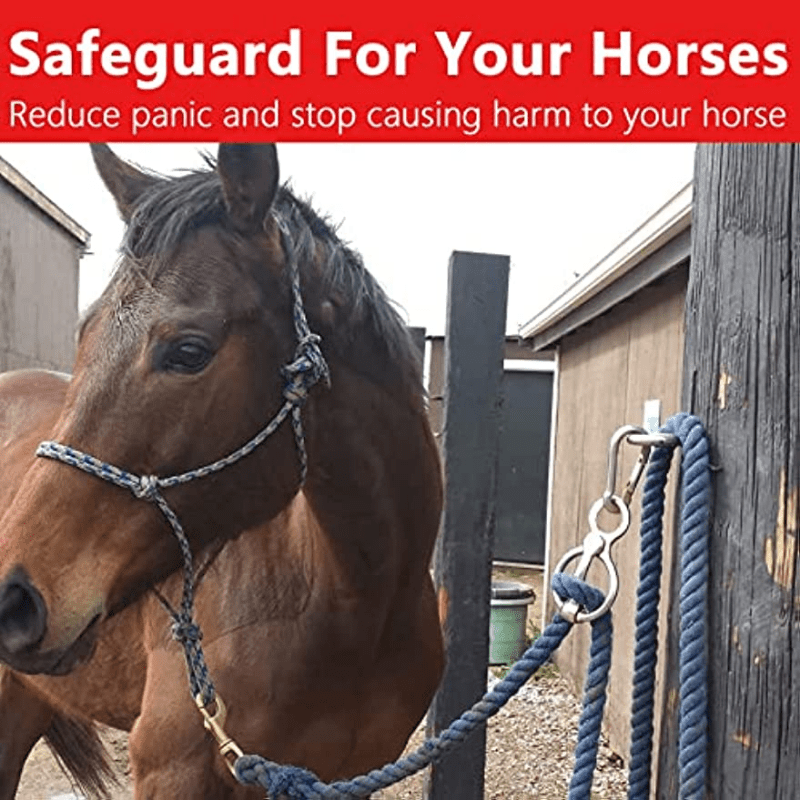 Durable Horse Tie Ring - Essential Tack for Secure Ties