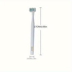 Pet Double Head Toothbrush Dog Oral Cleaning Brush Soft Bristle Dental Care