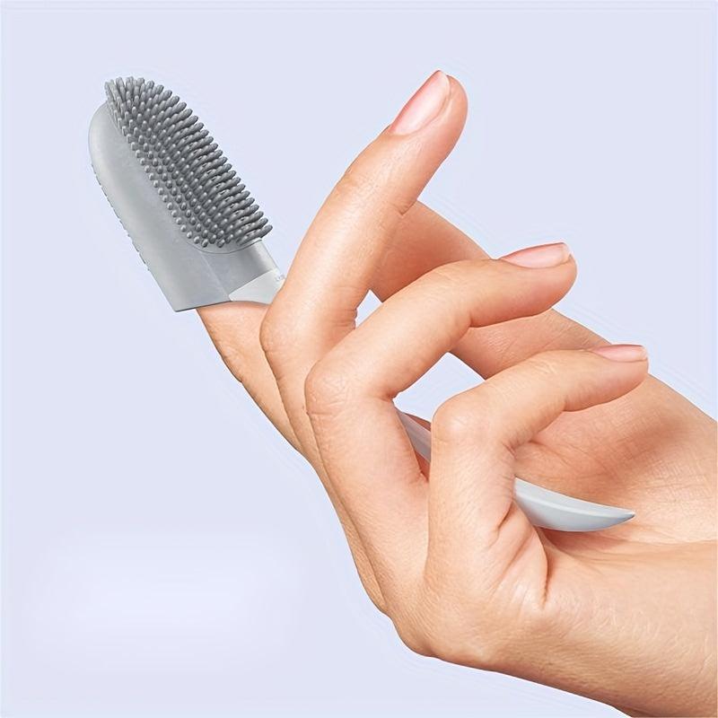 Silicone Pet Finger Toothbrush Soft Bristle Dog Toothbrush