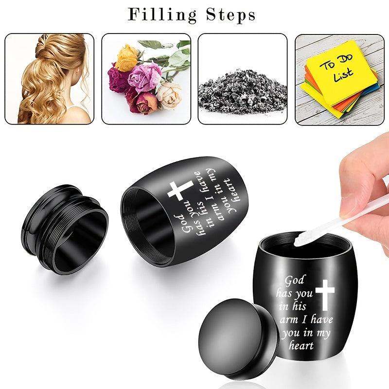 Small Cremation Urn Jar Holder Keepsake For Human Pet Ashes Memorial