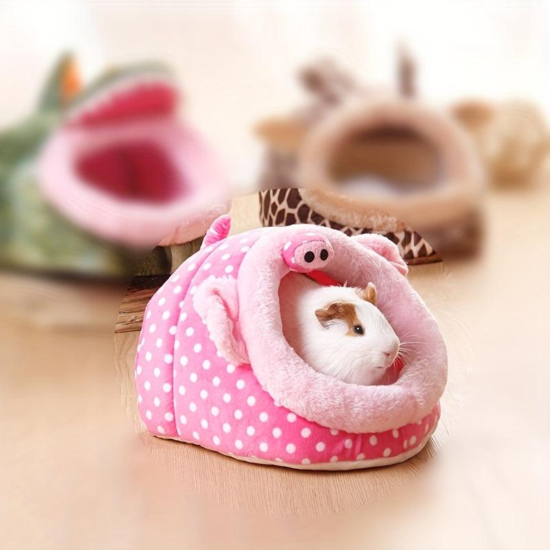 Washable Guinea Pig Hideout House Cozy Habitat Toy