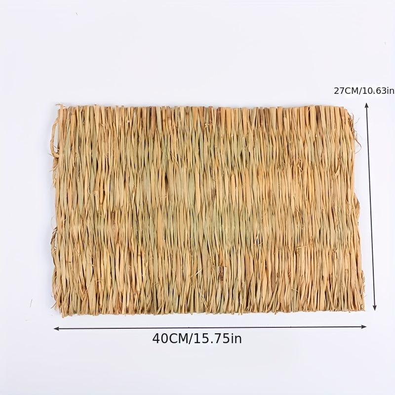 Small Pet Straw Mat for Rabbit and Hamster