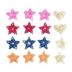 10pcs Natural Plants Rattan Woven Chew Toys for Pets