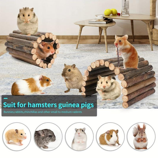 2pcs Hamster Toys Small Pet Toys Hamster Wheel Hamster Cage Accessories