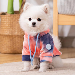 Warm Hooded Dog Coat for Small and Medium Dogs - Winter Apparel