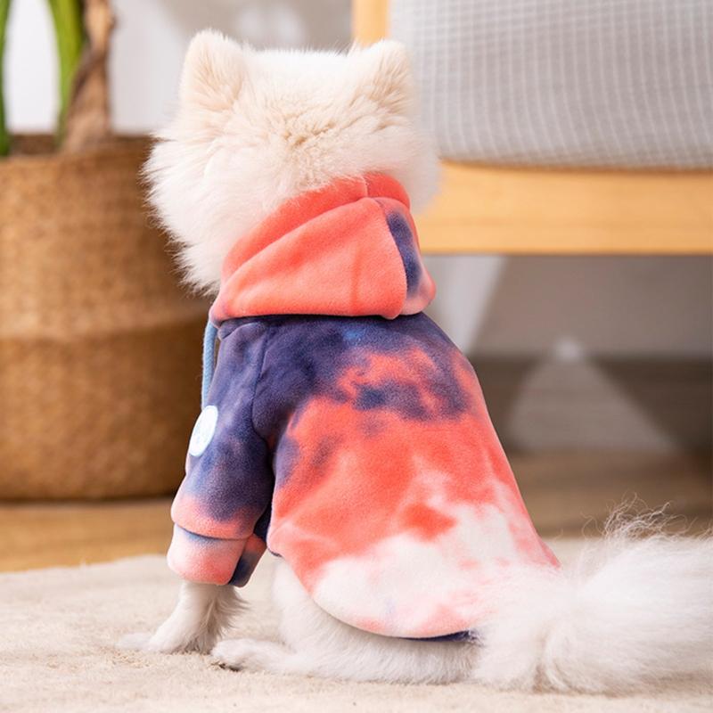 Warm Hooded Dog Coat for Small and Medium Dogs - Winter Apparel