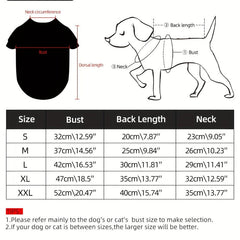 Soft Pet Pajamas for Small Medium Dogs & Cats