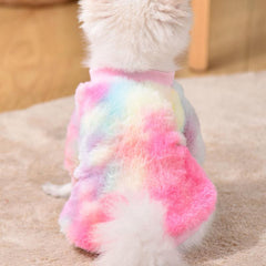 Cozy and Stylish Fleece Sweater for Small Dogs