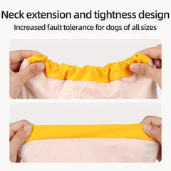 Pet Hooded Raincoat Cape Style Reflective Dog Clothing