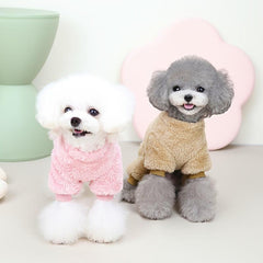 Winter Pet Jumpsuit Sweater Fleece Warm for Medium to Large Dog and Cat