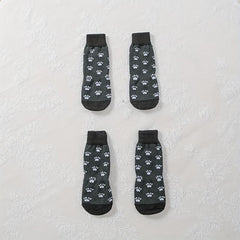 4pcs Dog Boots Non slip Puppy Shoes Breathable Outdoor And Indoor Puppy Shoes