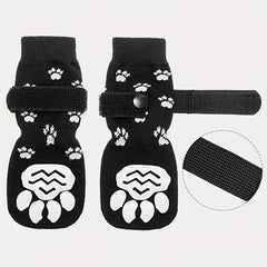 4pcs Dog Boots Non slip Puppy Shoes Breathable Outdoor And Indoor Puppy Shoes