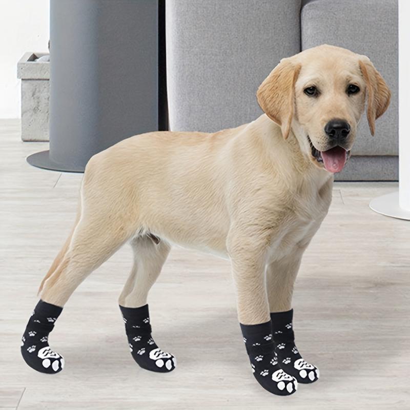 4pcs Dog Boots Non slip Puppy Shoes Breathable Outdoor And Indoor Puppy Shoes