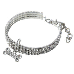Rhinestone Pet Collar for Cats/Dogs - Party/Wedding Accessory