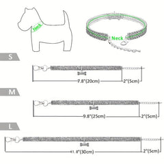 Rhinestone Pet Collar for Cats/Dogs - Party/Wedding Accessory