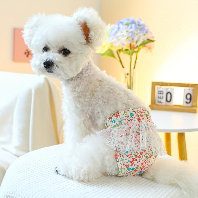 Reusable Female Dog Sanitary Pants - Keep Home Clean and Dog Comfortable