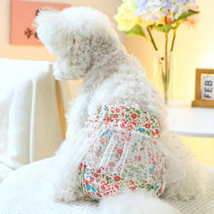 Reusable Female Dog Sanitary Pants - Keep Home Clean and Dog Comfortable