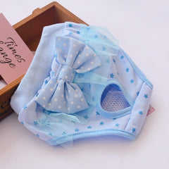 Lace Dog Physiological Underwear Stylish Pet Pants