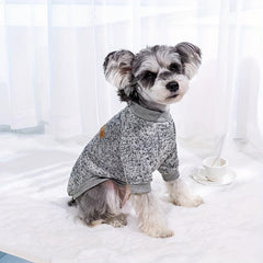Dog Puppy Knitted Classic Sweater Warm Fleece Winter Clothes