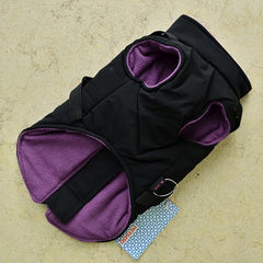 Winter Dog Vest with Leash Ring for Small Medium Large Dogs