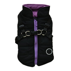 Winter Dog Vest with Leash Ring for Small Medium Large Dogs