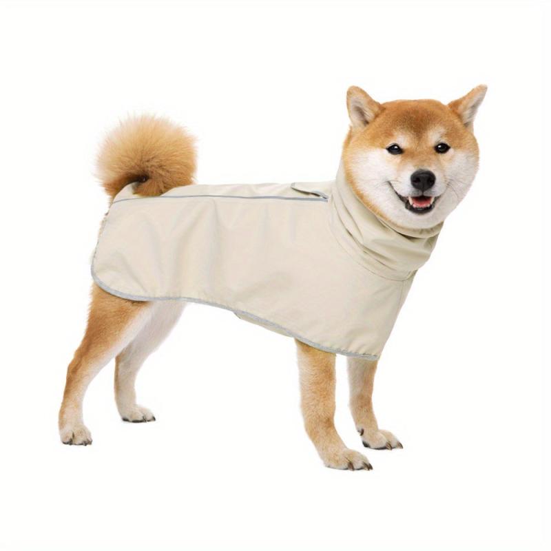 Adjustable Reflective Pet Raincoat Waterproof Dog Hoodie Poncho