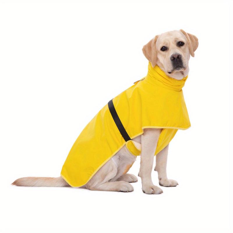 Adjustable Reflective Pet Raincoat Waterproof Dog Hoodie Poncho