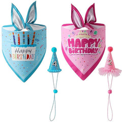 Stylish Dog Triangle Scarf Pet Birthday Accessory