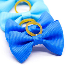 10pcs Colorful Dog Hair Bow Clips for Daily Wear Pet Bow knot Hair Accessories