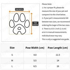 4pcs Anti Slip Dog Socks With Straps Traction For Indoor On Hardwood Floor